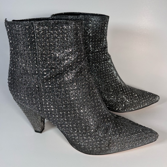 EUC Steve Madden Sparkly Jules boots - Picture 1 of 8